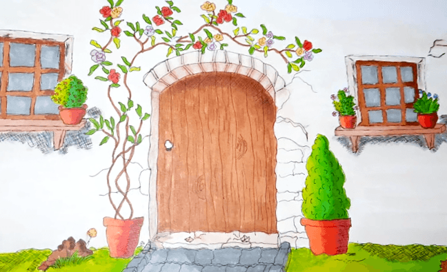 Creating Art - Sketching and Painting Using Micron Pens and Promarker Pens
